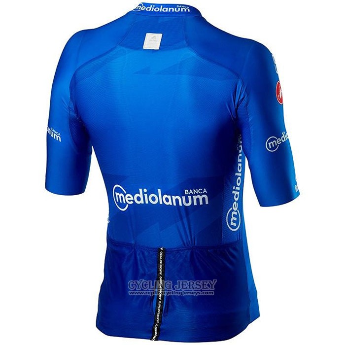 2020 Cycling Jersey Giro D'italy Blue Short Sleeve And Bib Short